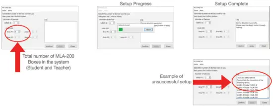 Setting up the Dante Audio Network