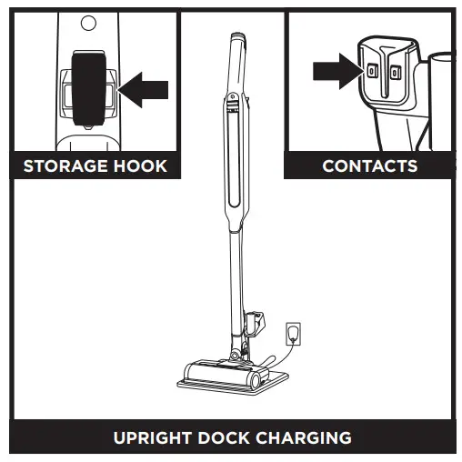 Shark WS630 Series WANDVAC System Ultra Lightweight Powerful Cordless 3 in 1 Stick Vacuum - CHARGING 1