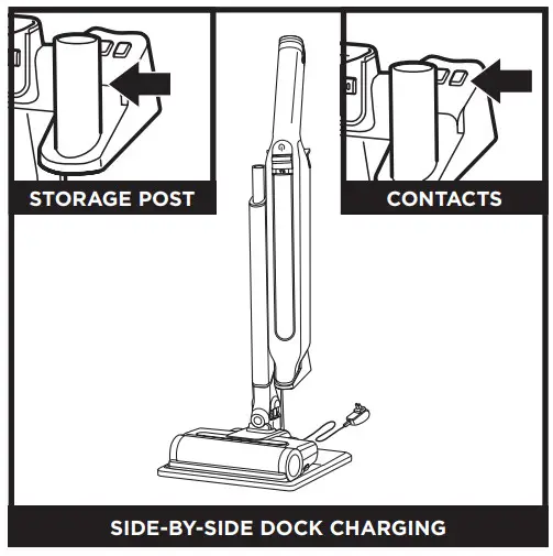 Shark WS630 Series WANDVAC System Ultra Lightweight Powerful Cordless 3 in 1 Stick Vacuum - CHARGING 2