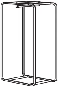 ALGOT frame with rod