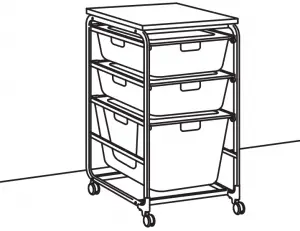 BASKET AND FRAME STORAGE 1