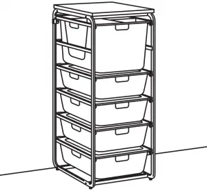 BASKET AND FRAME STORAGE 2