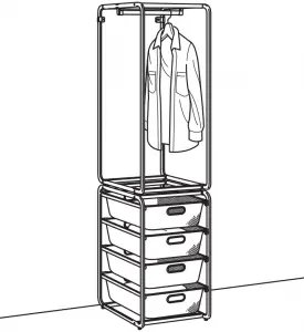 BASKET AND FRAME STORAGE 4