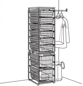 BASKET AND FRAME STORAGE 5
