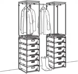 BASKET AND FRAME STORAGE 7
