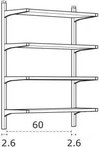 Calculate the width 1