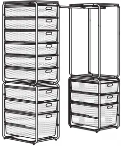 HOW TO BUILD - BASKET AND FRAME STORAGE WITHOUT CASTORS - Final Ptoduct