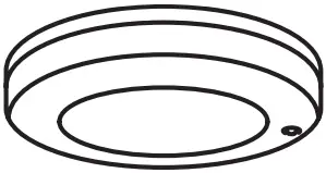 STÖTTA LED ceiling wall lamp