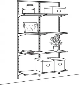 WALL MOUNTED STORAGE 9