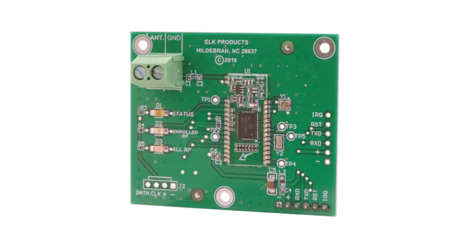 Elk Products Elk-e27rf9 Two-way Wireless Transceiver For E27 Instruction Manual