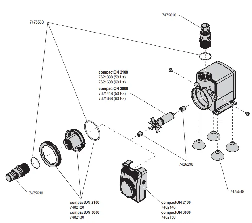 EHEIM-compactON-2100-Aquarium-Pump-fig-1