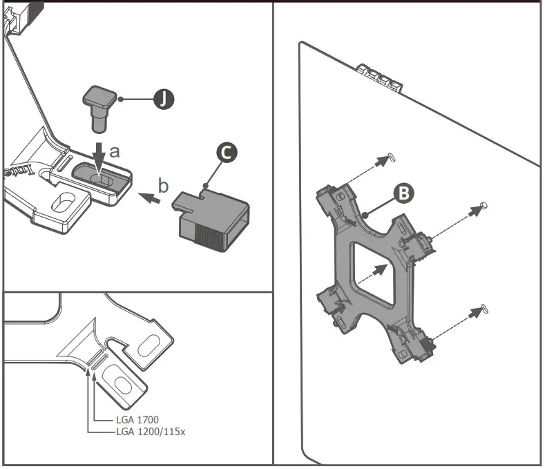 COOLER MASTER HYPER 212 EVO V2 Air Cooler - Intel LGA 1700 1200 115x 1