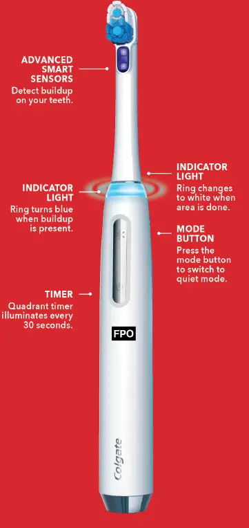 Colgate PLAQLESS PRO Smart Sensing Sonic Toothbrush 1