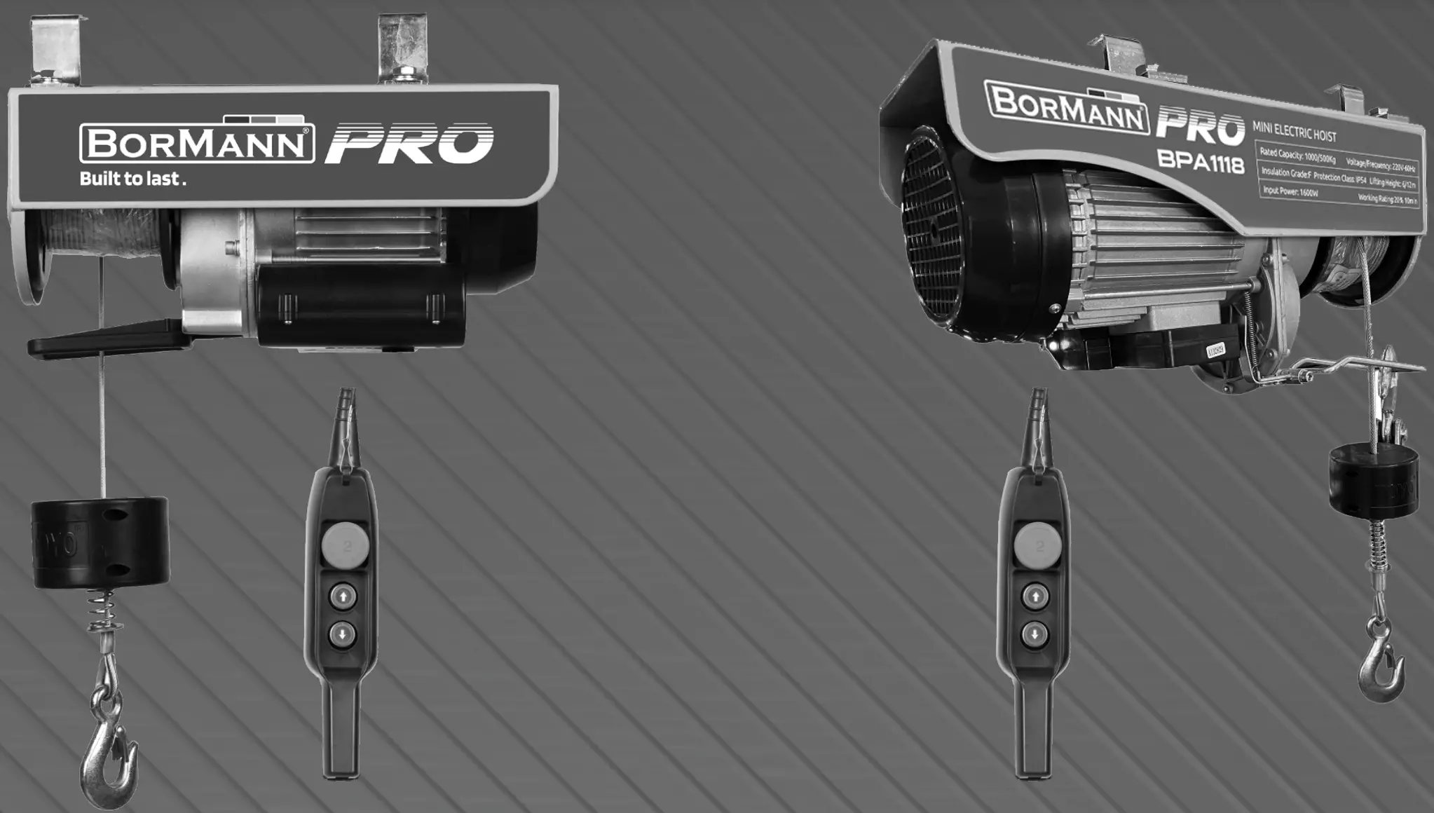 BORMANN PRO BPA5118 Electric Hoist for Load Weight