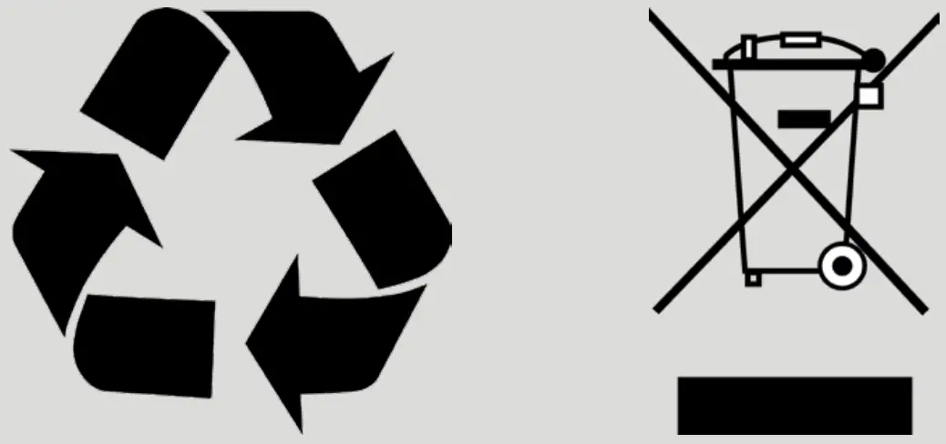 Recycle and Dustbin Icon