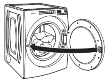 Whirlpool WGD5605MC 7.4 Cu. Ft. Gas Wrinkle Shield Dryer Chrome Shadow 2