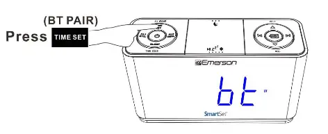 EMERSON CKS1507 SmartSet Clock Radio with Auto Time Setting System - Fig 16