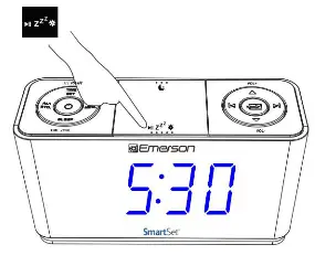 EMERSON CKS1507 SmartSet Clock Radio with Auto Time Setting System - Fig 18