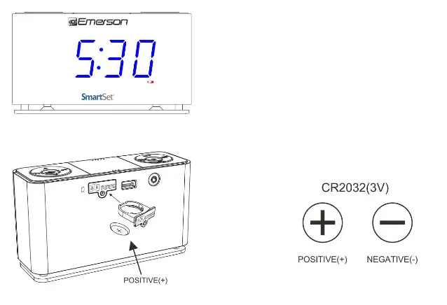 EMERSON CKS1507 SmartSet Clock Radio with Auto Time Setting System - Fig 23