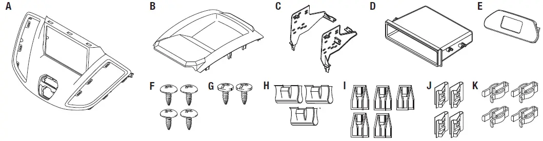 Metra 99-5835G Ford Transit 2015-up 1