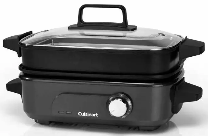 Cuisinart GRMC3U Multicooker Grill - Cover
