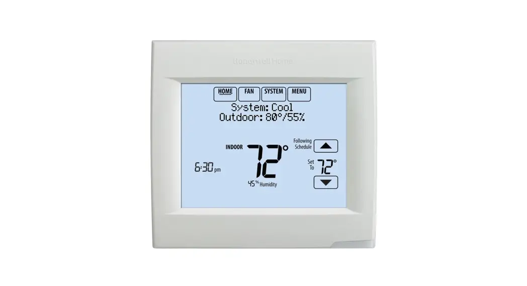 Honeywell Th8321wf02 Vision Pro Wifi Programmable Thermostat User Manual