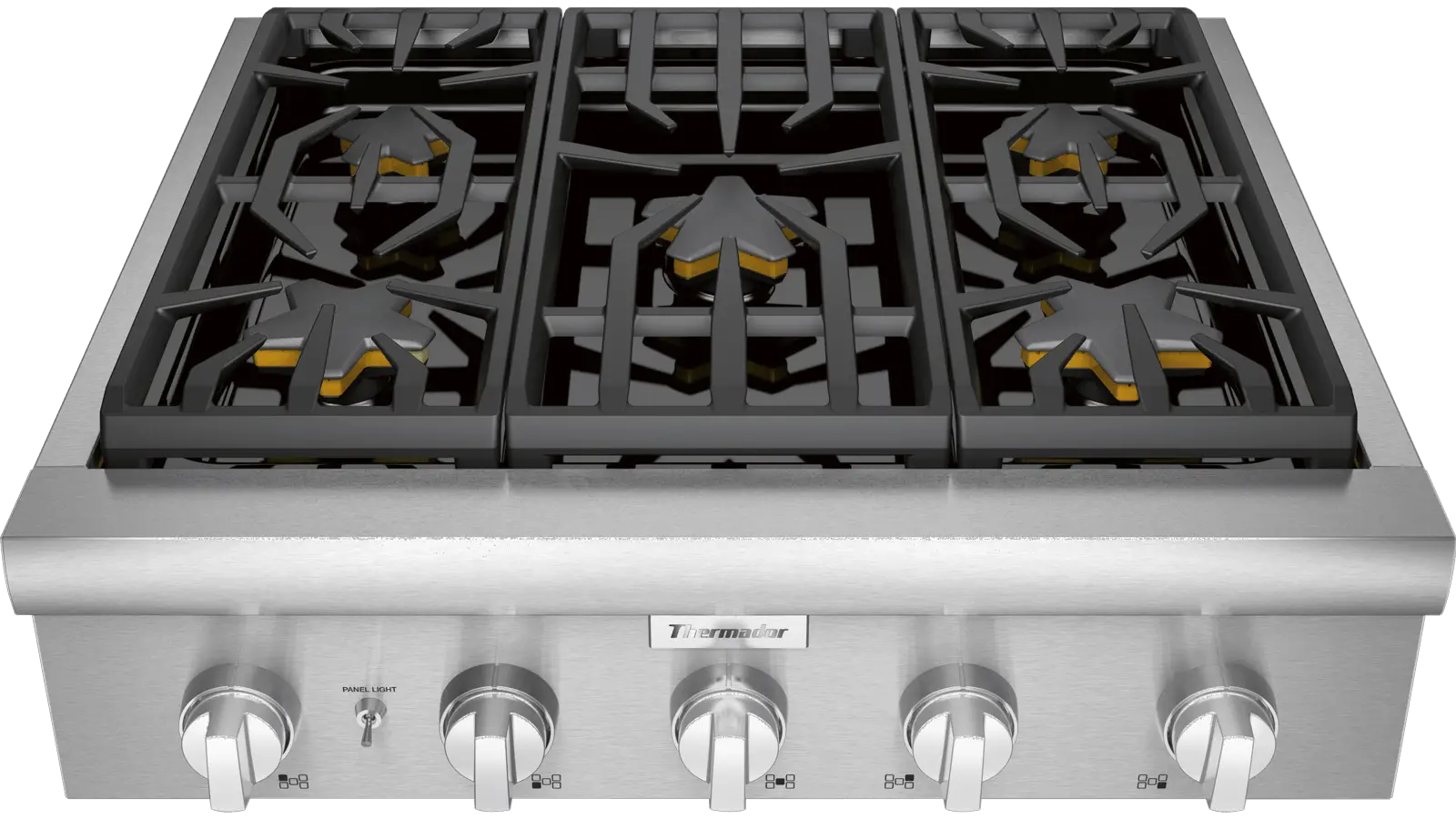 Thermador PCG305W 30 Inch Stainless Steel Gas Rangetop