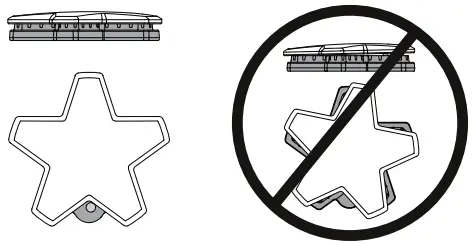Checking the burner cap placement