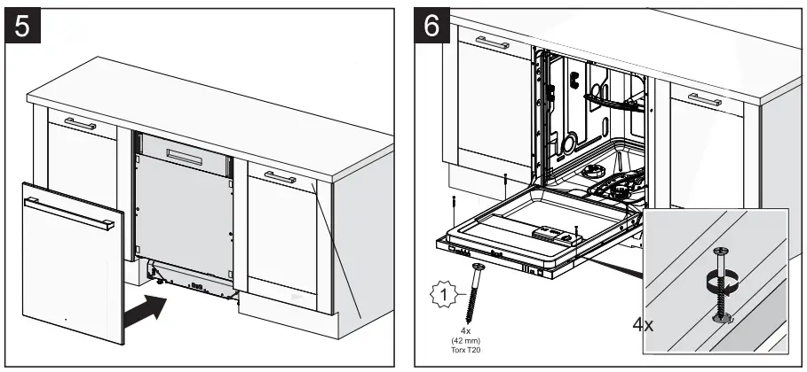 gorenje GV52040 Dishwasher - fig 5
