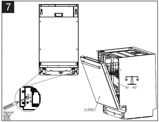 gorenje GV52040 Dishwasher - fig 6