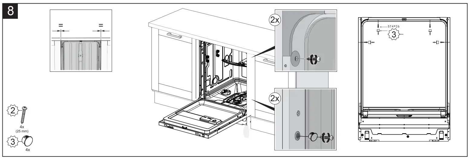 gorenje GV52040 Dishwasher - fig 7