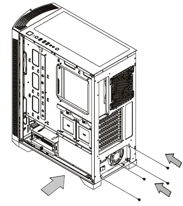 thermaltake H350 TG Mid Tower RGB Mid-Tower Chassis-4