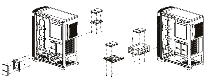 thermaltake H350 TG Mid Tower RGB Mid-Tower Chassis-7