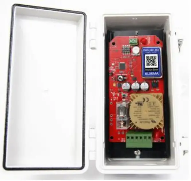 ELSEMA GLR43301240 Relay Out RX 433MHz 240V Supply - fig