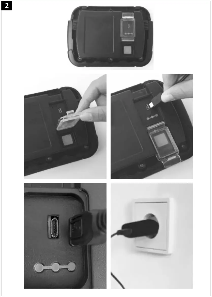 anslut 018813 Rechargeable Work Lamp - Fig 2