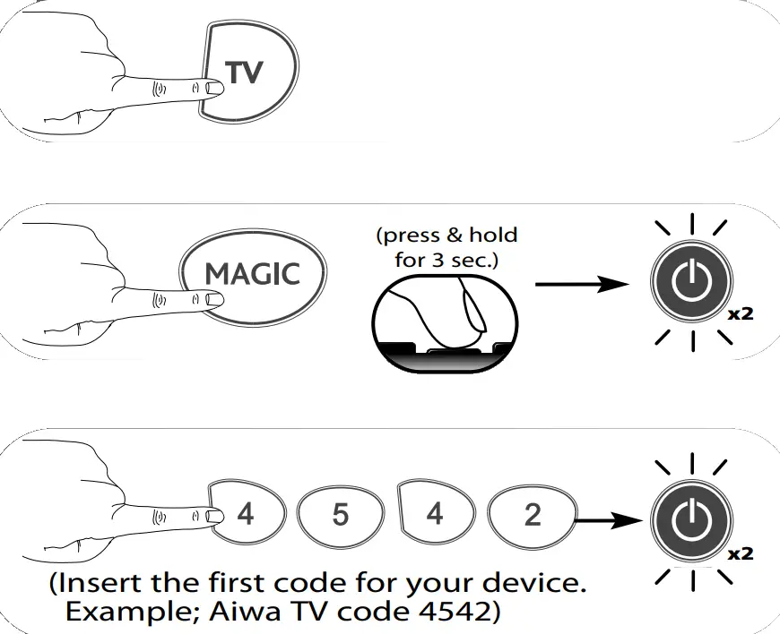 ONE FOR ALL URC-2981 Universal Remote Control - Fig 3