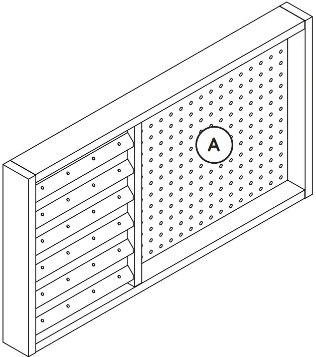 Teknik 5423412 Wall Mounted Pegboard - Figure 4
