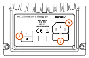 REAR PANEL FEATURES AND CONTROLS