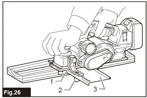 makita DKP181ZU Cordless Planer 26
