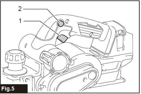 makita DKP181ZU Cordless Planer 05