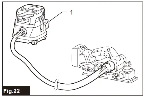 makita DKP181ZU Cordless Planer 22