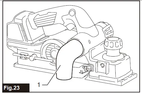 makita DKP181ZU Cordless Planer 23