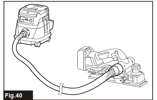 makita DKP181ZU Cordless Planer 40