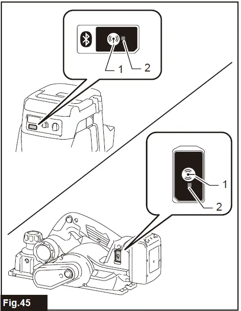 makita DKP181ZU Cordless Planer 45