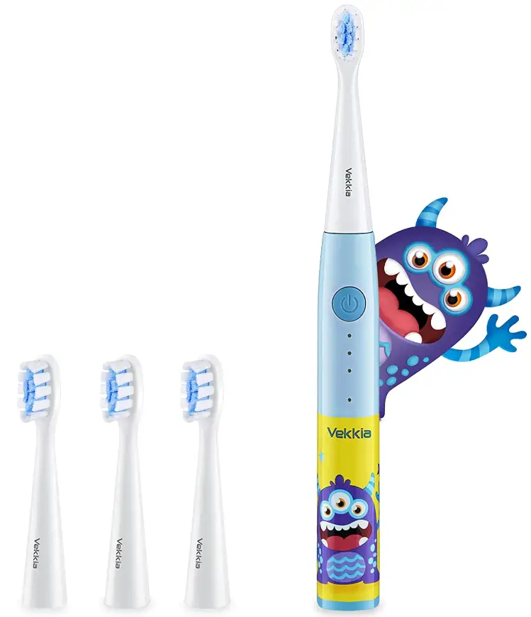 Vekkia-Three-Eyes-Rechargeable-Kids-Electric-Toothbrush-img
