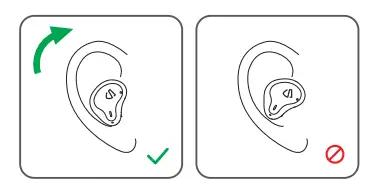 Wearing the Earphones