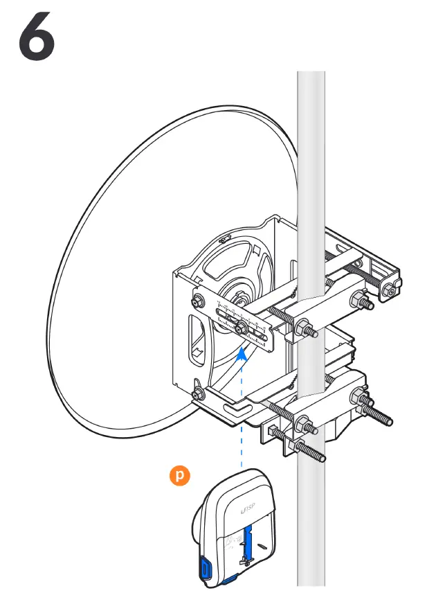 UBIQUITI Uisp Dish Antenna FIG (8)