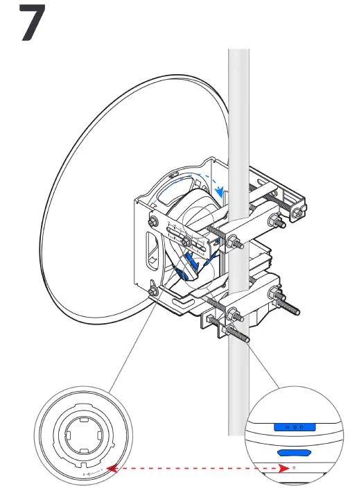 UBIQUITI Uisp Dish Antenna FIG (9)