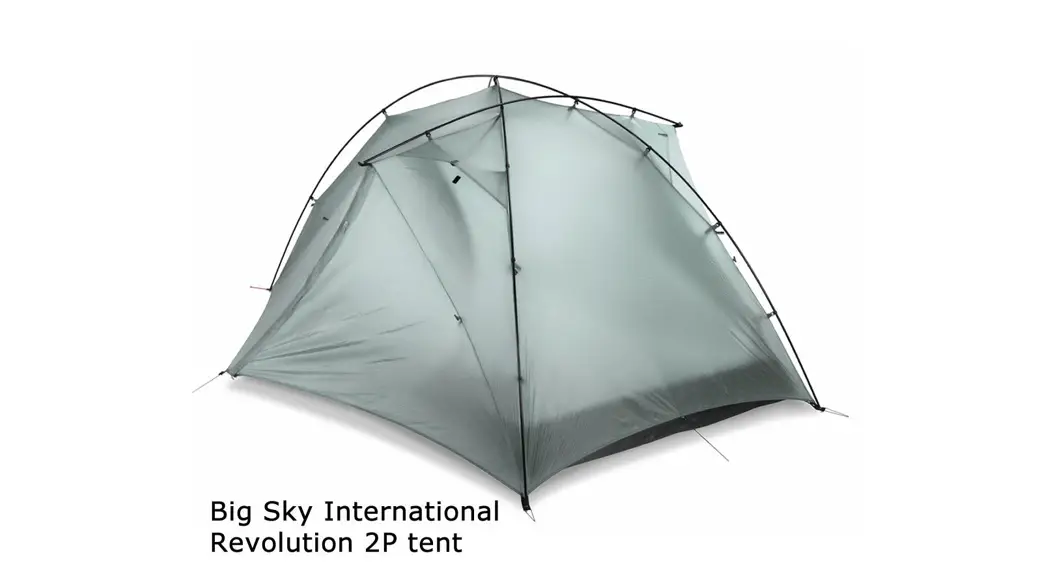 Big Sky Two Person Lightweight Revolution 2p Tent Instructions