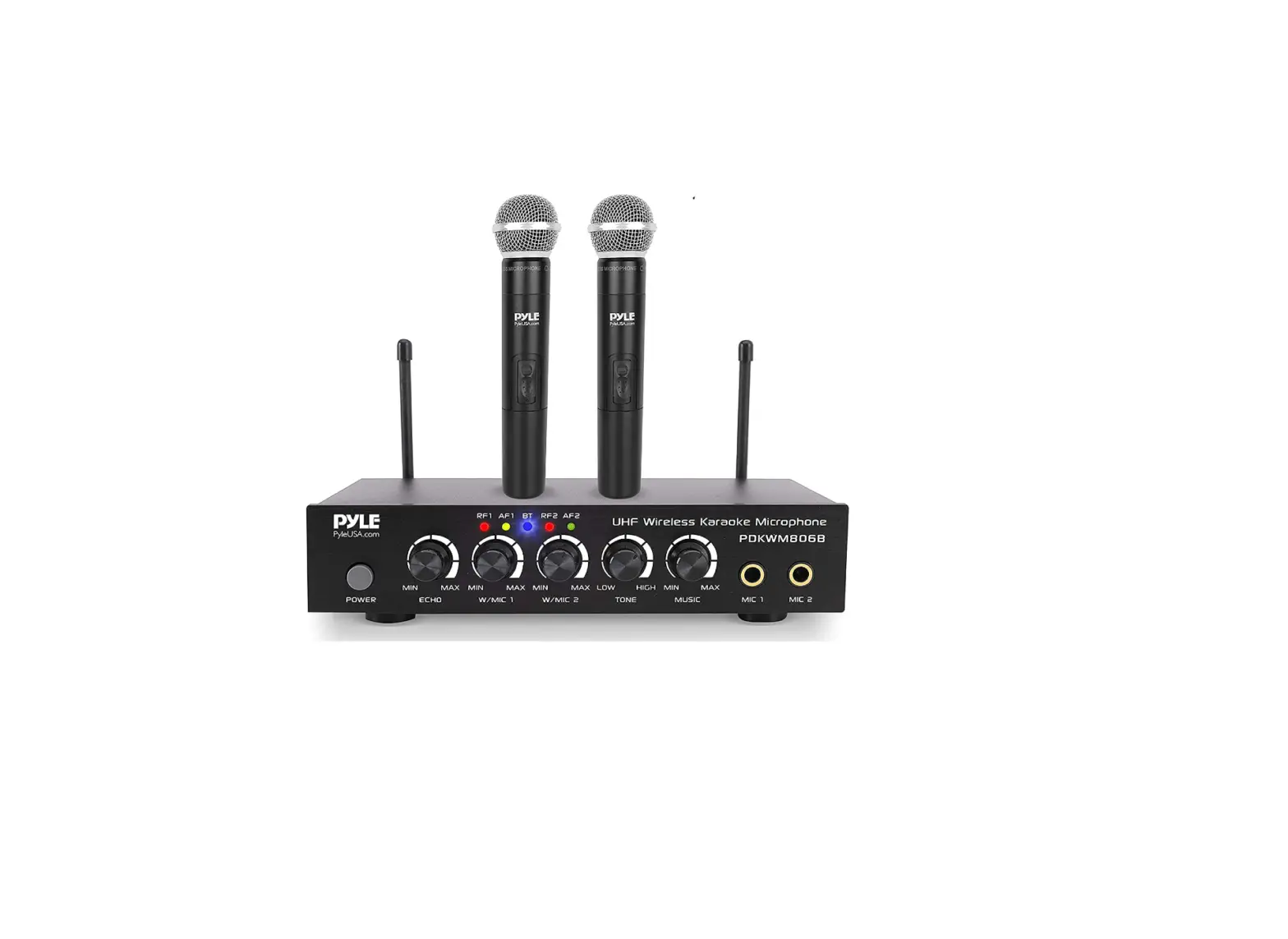 Pyle Pdkwm806b Portable Uhf Wireless Microphone System User Guide Pyle Pdkwm806b Portable Uhf Wireless Microphone System User Guide